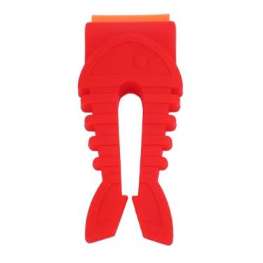 Imagem de Bloqueio do Botão do Fogão de Silicone para Segurança Infantil, Cobertura de Segurança Com Espátula de Duas Lados Design à Prova de bebê Tampas de Maçaneta para Fogão a Gás