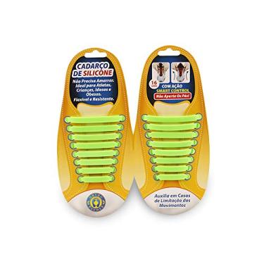 Imagem de Cadarço de Silicone Padrão, Ortho Pauher, Verde, Único