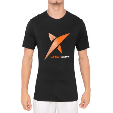 Imagem de Camiseta Drop Shot Game 2.0 Preto e Laranja-GGG