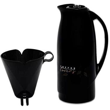 Imagem de Sanremo - Conjunto de Garrafa Térmica Plástica Celebrar de 1000ml e Suporte para Filtro TAM103, Linha Termic