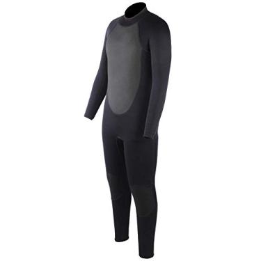 Imagem de Merda de Trapaceiro de Surf de 3 Mm para Homens Adultos, Protetor de Natação de Protetor Solar Com Função de Keep Warm, Traje de Mergulho de Neoprene (Xl)