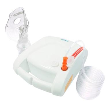 Imagem de Inalador e Nebulizador G-tech Nebcom V - Tecnologia Super Flow - Branco