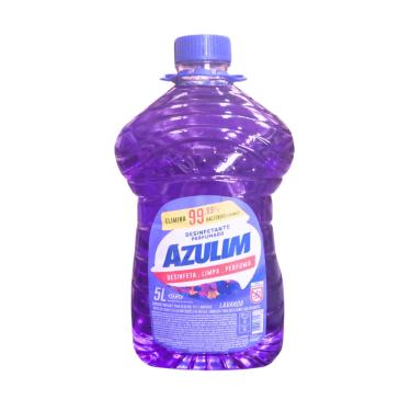Imagem de Desinfetante Lavics Azulim 5 Litros para ralos, lixeiras e superfícies laváveis