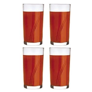 Imagem de Copo Brisa 300ml Vidro Resistente Suco Agua Nadir - 4Un - NADIR FIGUER
