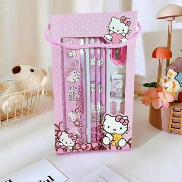 Imagem de Conjunto Escolar Sanrio Hello Kitty, Cinnamoroll, My Melody e Kuromi -