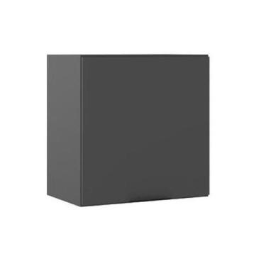 Imagem de Armário Aéreo 1 Porta Etna 0,58m Grafite - Poliman - Poliman Móveis, G