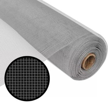 Imagem de Tela Mosquiteira Alumínio Malha 14 fio 30 (12,50 x 1,00m) - Telas MM