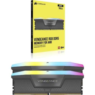 Imagem de Memória RAM Corsair Vengeance RGB 16GB DDR5 5200MHz