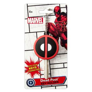 Imagem de Marvel Deadpool Logo Soft Touch PVC Key Holder Multi-colored, 1"