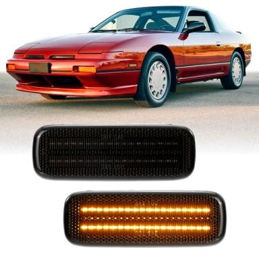 Imagem de USR 89-94 S13 Luz de Marcador Lateral Frontal – Par de Lâmpadas de Estacionamento (Esquerda + Direita) - Compatível com Nissan 1989-1994 240SX, 180SX, Silvia, Pig Nose / 1993-1997 Altima Todos os