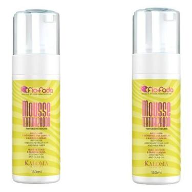 Imagem de Kit 02 Mousse Texturizador Fio De Fada Creme Modelador 150ml - Kaloma 