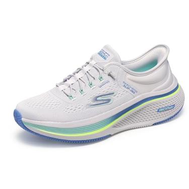 Imagem de Skechers Go Run Elevate 2.0 Banyan Tênis feminino sem cadarço, Cinza/azul, 37