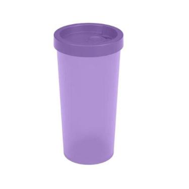 Imagem de Copo Com Tampa Nutri Lilás 500Ml - Brinox