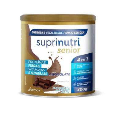 Imagem de Suprinutri Senior Em Pó Farmax 400g, Chocolate
