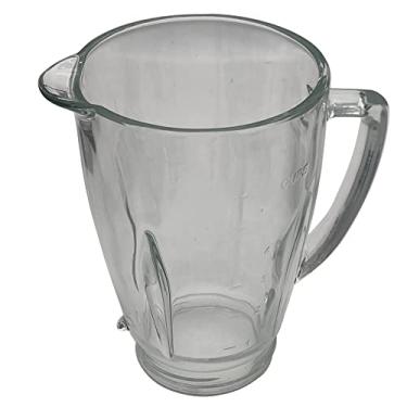 Imagem de joystar Copo Ou Jarra De Vidro Para Liquidificador 6 Xícaras, Compatível Com Liquidificadores Oster Pro 1200 (Blstmb-Cbg, Blstmb-Cbf E Blstmb-Bbg) (Jarra Vidro)