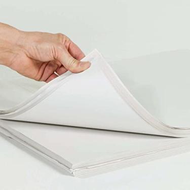 Imagem de MUKLEI 400 Folhas De Papel Embrulho Jornal 17 X 27 Pol., Para Mudança, Embalagem Em Branco Sem Impressão, Remessa Ou Projetos "Faça Você Mesmo"