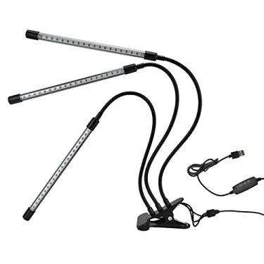 Imagem de LED Grow Light Light USB Powered Ajuste Gobreco de Gósoneiro Lâmpada de Crescimento da Planta Para Jardinagem Indoada Hidroponia Alumínio Ferro PC PC Estilo 25.6in
