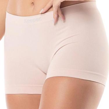 Imagem de Calcinha Boxer Cueca Feminina Microfibra Boyshort Box - Keeper, Base, 