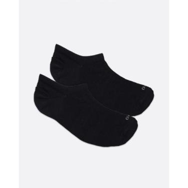 Imagem de Kit com 3 meias soquete Lupo, Preto, 41-44