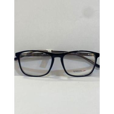 Imagem de Óculos Speedo em acetato prata com detalhes em preto, Prata, 55