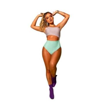 Imagem de Maiô Galaxy Lycra Liso - Hellen Carolina, G