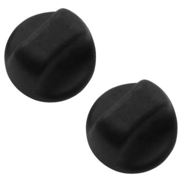 Imagem de E-outstanding 2 peças pretas S99360232 peças de reposição para maçaneta de exaustor e ventilador de utensílios de cozinha