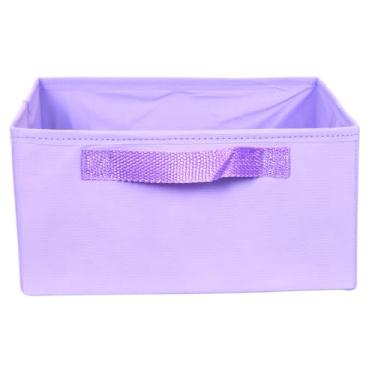 Imagem de Caixa organizadora Lilas c/ Alça de 28x15x28cm
