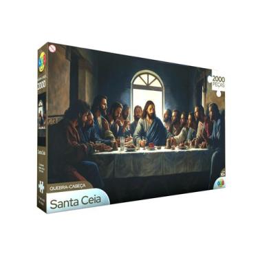 Imagem de Quebra cabeça 2000 pçs - santa ceia - GGB