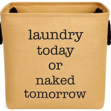 Imagem de Cesto Organizador Roupa Suja Dobrável Multiuso 50l Quadrado - Bege