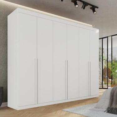 Imagem de Guarda-roupa Casal 6 Portas 8 Gavetas Florianópolis 100% MDF - Valverd