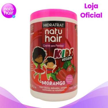 Imagem de Creme para Pentear Natuhair Kids Morango 1kg