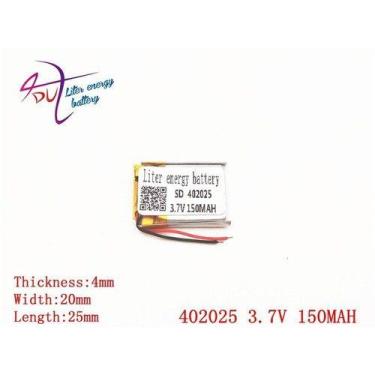 Imagem de Bateria 3.7v 150 Mah Mp3 Mp4 Alto Falantes Bluetooth Fones G - bgb