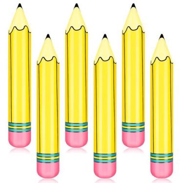 Imagem de Lápis inflável Denylo pro Decoração de volta às aulas de 27 polegadas
