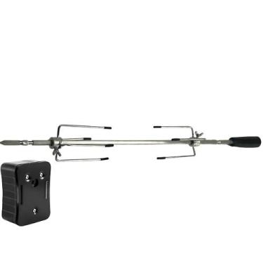 Imagem de Espeto Elétrico Flex Giratório Grill Para Churrasqueira 6Q - Gelb Küch