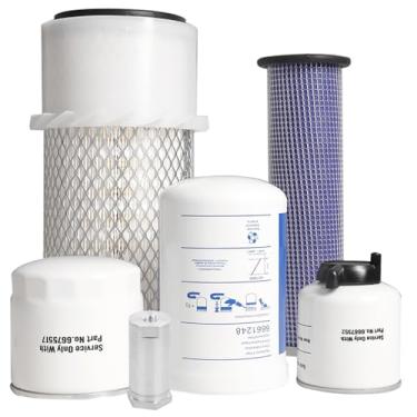 Imagem de Kit de filtro hidráulico de ar/óleo/minicarregadeira/substituição em linha 6661022 6598362 6598492 6675517 6667352 6661248 serve para Bobcat 743 751 T140 T180 T190 S133 0 S15 0 S160 S175 S185 S205 753