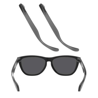 Imagem de EZReplace Braços de substituição para óculos de sol Oakley Frogskins OO9013/Frogskins Lite OO9374/Frogskins XS OJ9006/Frogskins S OO9508 (cinza claro)