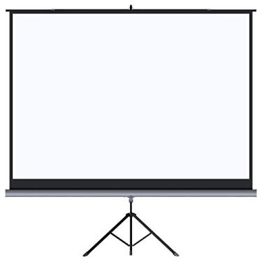 Imagem de Tela de Projecao TES Retratil com Tripe e Estojo Serie a 2.00X1.52 Metros 4:3