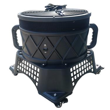 Imagem de HI SUYI Ventilador Inflável De 1 Hp Com Tubo 18" E Rolo Para Bonecos Voadores Gigantes 20 Pés, 10 Pés 6 Braço Oscilante Placas Decorativas Publicitárias