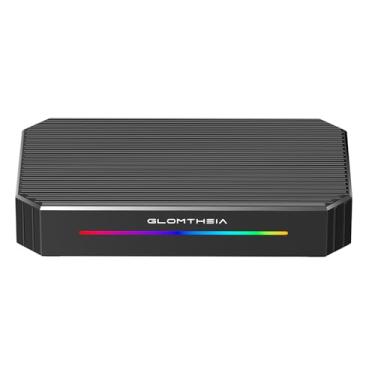 Imagem de Glomtheia Placa de captura 4K para transmissão em PC, PS5/Pro, Xbox Series X/S, Switch 2, stream/gravação/passagem em 4K30 ou 1080p120 HDR, HDMI 2.0, USB C 3.0 placa de captura de videogame