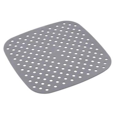 Imagem de Tapete de Silicone para Fritadeira Elétrica AirFryer - Cinza - Mimo St