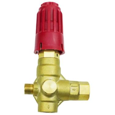 Imagem de Válvula de descarga VB350 com botão ajustável compatível com bombas AR Comet BE Cat 7630 serve para bombas de lavadora de pressão de 10,5 GPM 5650 PSI