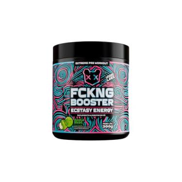 Imagem de FCKNG Booster (300g - 15 doses) | Under Labz | Pré-Treino de Alta Potência com Cafeína, Beta-Alanina e Taurina – Energia Explosiva e Desempenho Máximo (300g - 15 doses, Apple Beat)