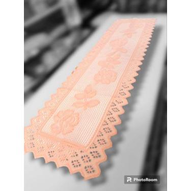 Imagem de Caminho, Trilho, Passadeira de Renda 1.50MT X 0.38 CM - branyl, Rosa