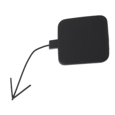 Imagem de eMagTech Tampa de gancho de reboque para para-choque dianteiro 5F0807241 compatível com Seat Leon 2013-2017