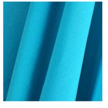 Imagem de Saia de mesa plissada branca, cortinas para cenário de casamento, toalhas de mesa para aniversário, banquete, palco, saia de seda, evento, festa, azul, 20 cm x 300 cm