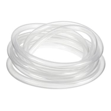 Imagem de PATIKIL Mangueira de drenagem de ar condicionado de 16,4 m ID x 5/17.8 cm OD à prova de vazamento PVC transparente universal substituição de tubo de drenagem AC para janelas mini-divididas unidade AC