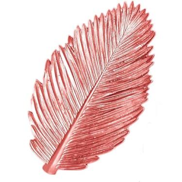 Imagem de Bandeja Folha Casa Decoração Em Resina (Rose Gold)