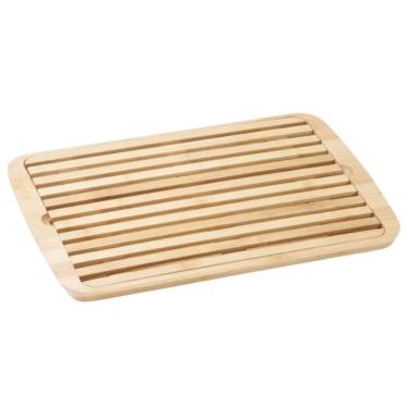 Imagem de Migalheira Para Paes Em Bambu Com Grade Removível Mimo Style