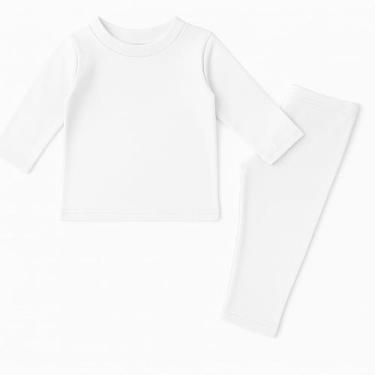 Imagem de Conjunto Térmico Bebê 0 a 2 Anos -Roupa Segunda Pele Quentinha Inverno