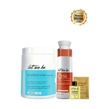 Imagem de Let Me Be Máscara Bio Restore 1 Kg + Cauter One 500ml